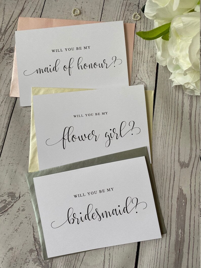 Will you be my Flower Girl Card