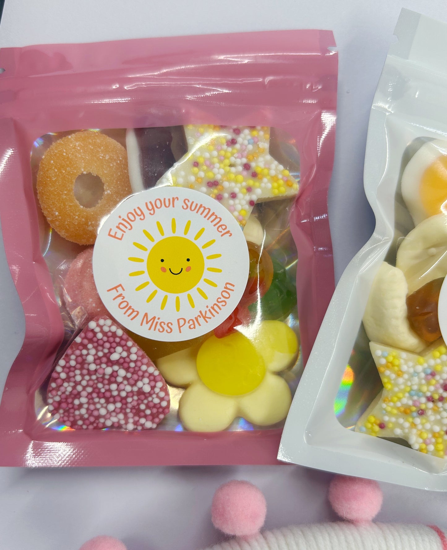 End of school year classroom sweet bags