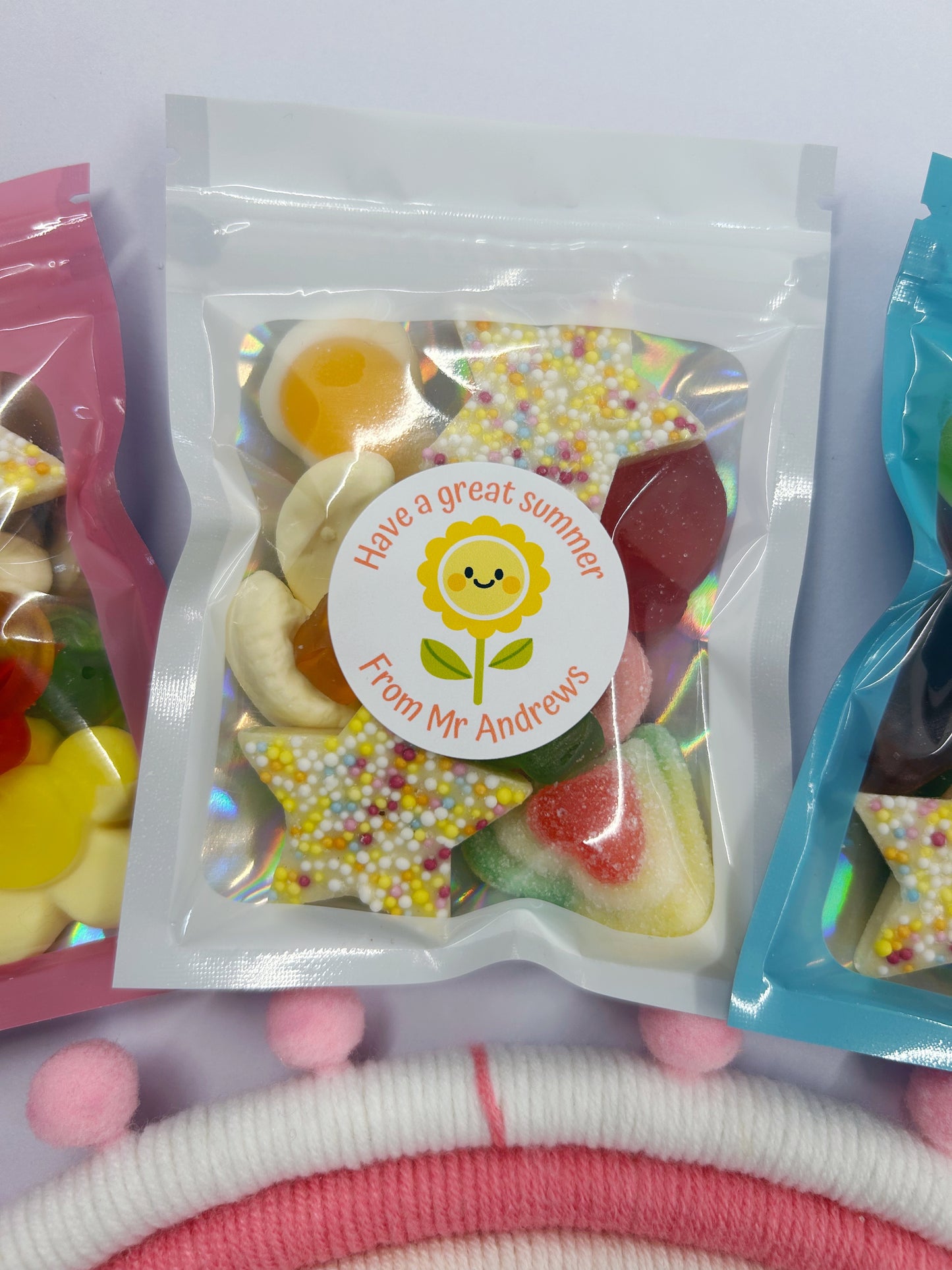 End of school year classroom sweet bags
