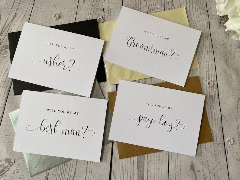 Will You Be My Groomsman Card