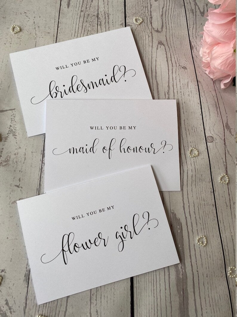Will you be my Flower Girl Card