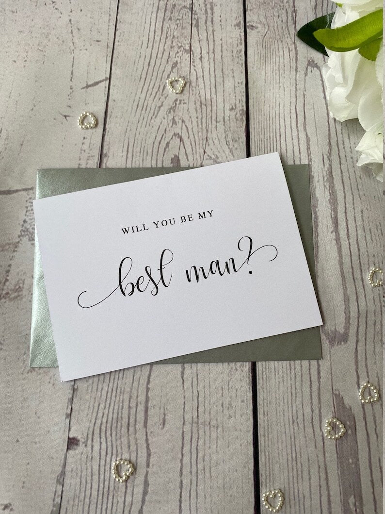 Will You Be My Groomsman Card