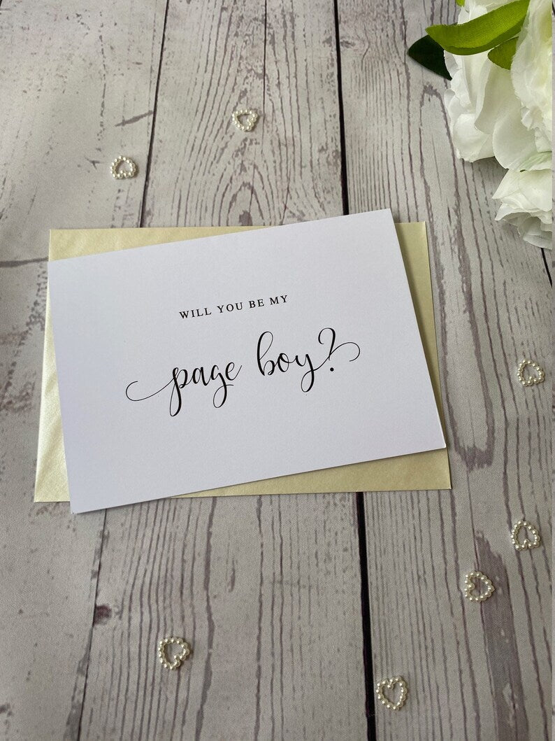 Will You Be My Groomsman Card