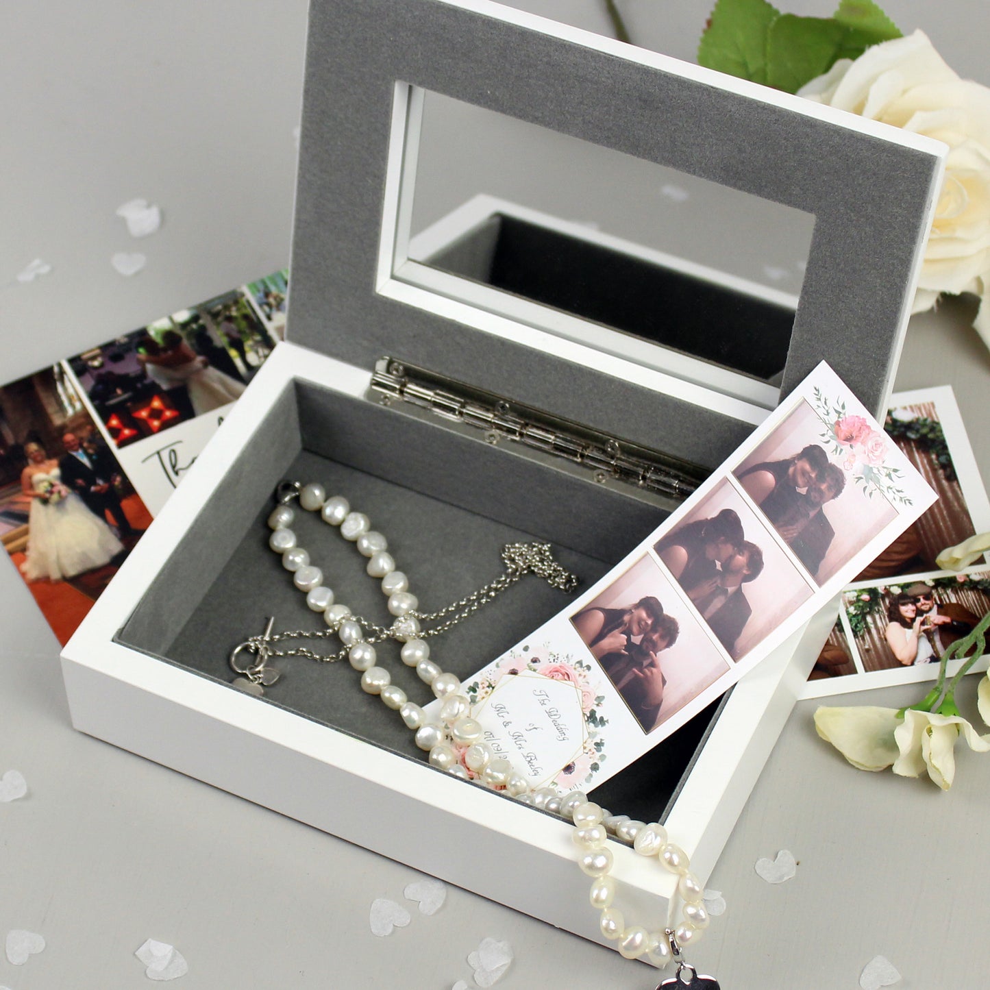 Personalised Botanical Jewellery Box